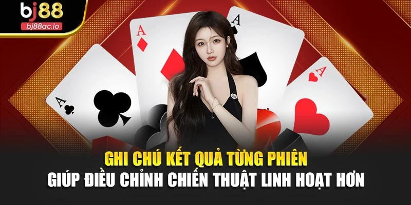 Ghi chú kết quả từng phiên giúp điều chỉnh chiến thuật linh hoạt hơn